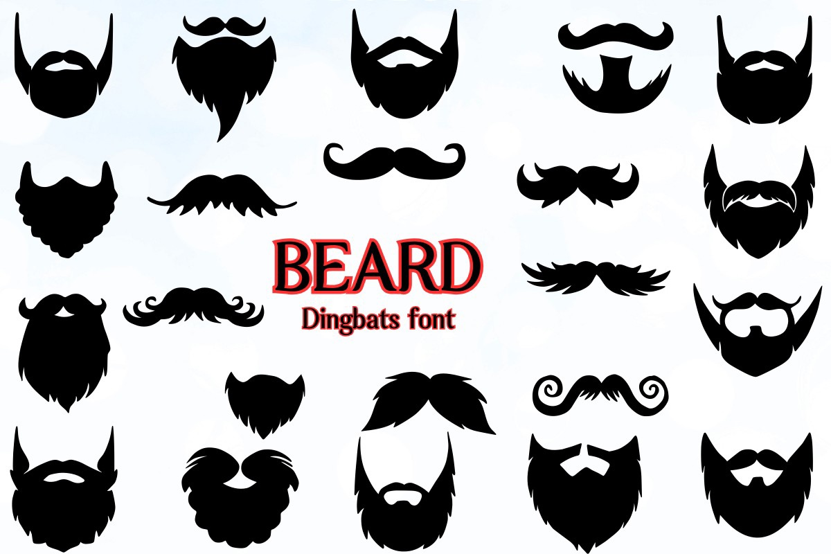 Beispiel einer Beard Regular-Schriftart