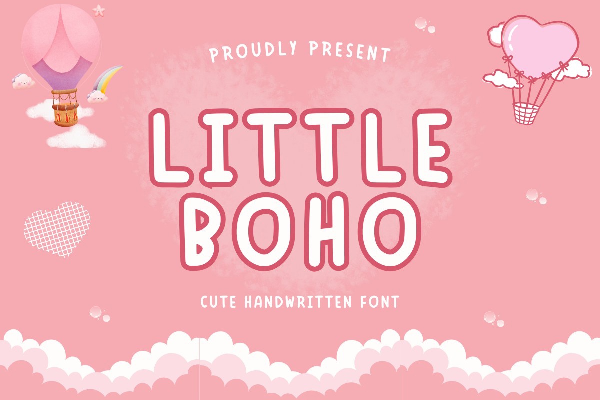 Beispiel einer Little Boho Regular-Schriftart