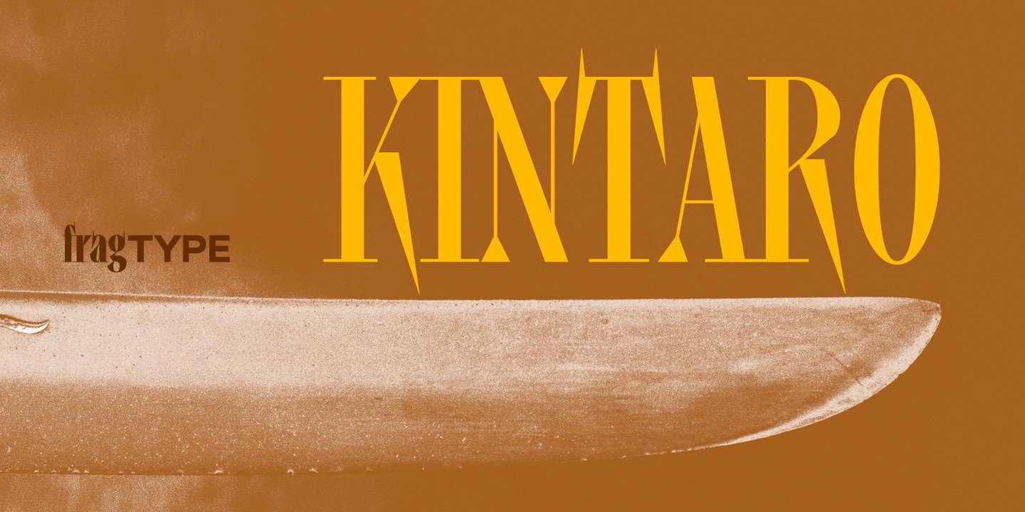 Beispiel einer Kintaro-Schriftart