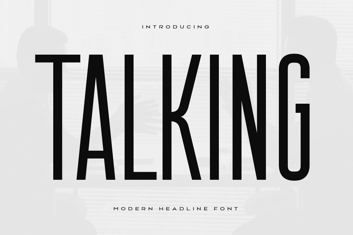 Beispiel einer Talking-Schriftart