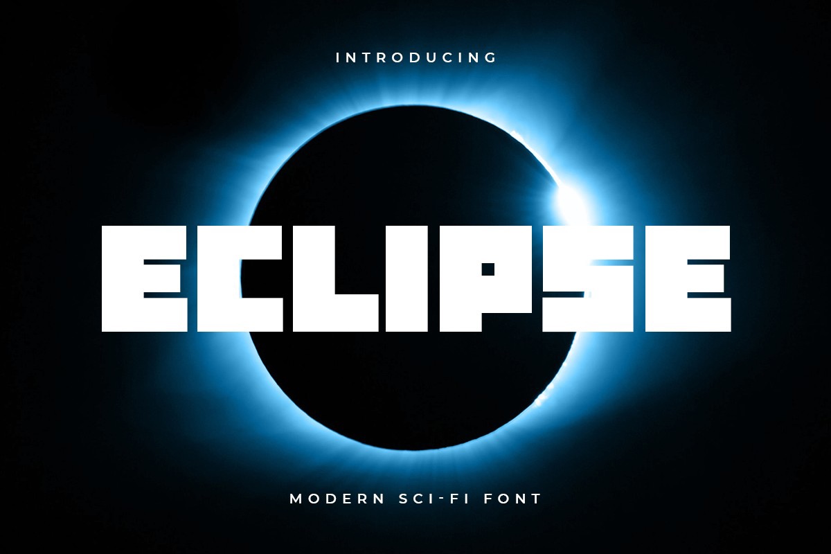 Beispiel einer Eclipse V2-Schriftart