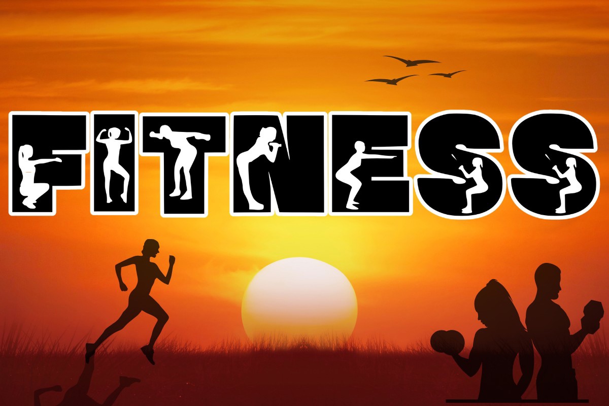 Beispiel einer Fitness-Schriftart