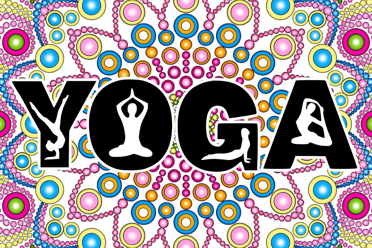 Beispiel einer Yoga 1-Schriftart