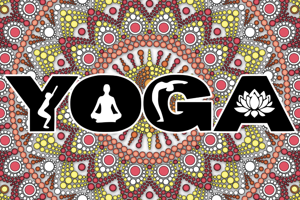 Beispiel einer Yoga 2-Schriftart