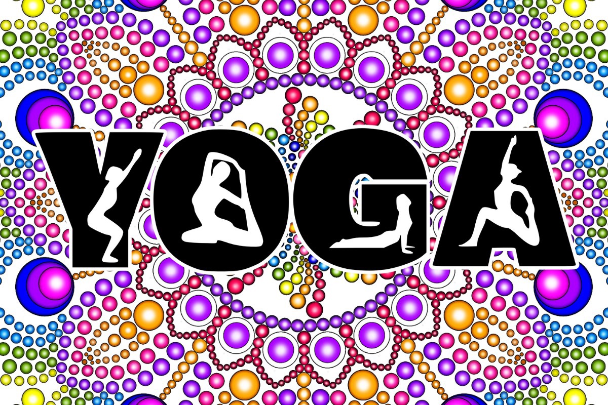 Beispiel einer Yoga 3-Schriftart