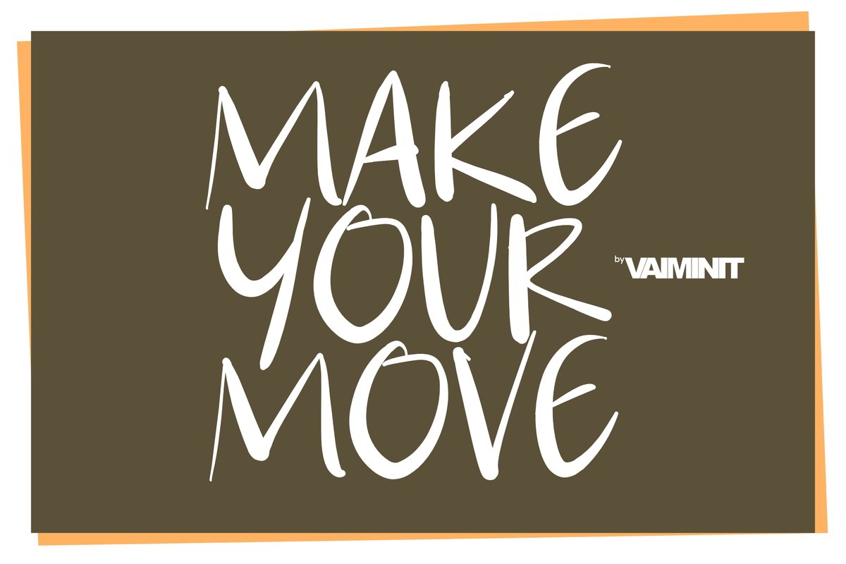 Beispiel einer Make Your Move-Schriftart