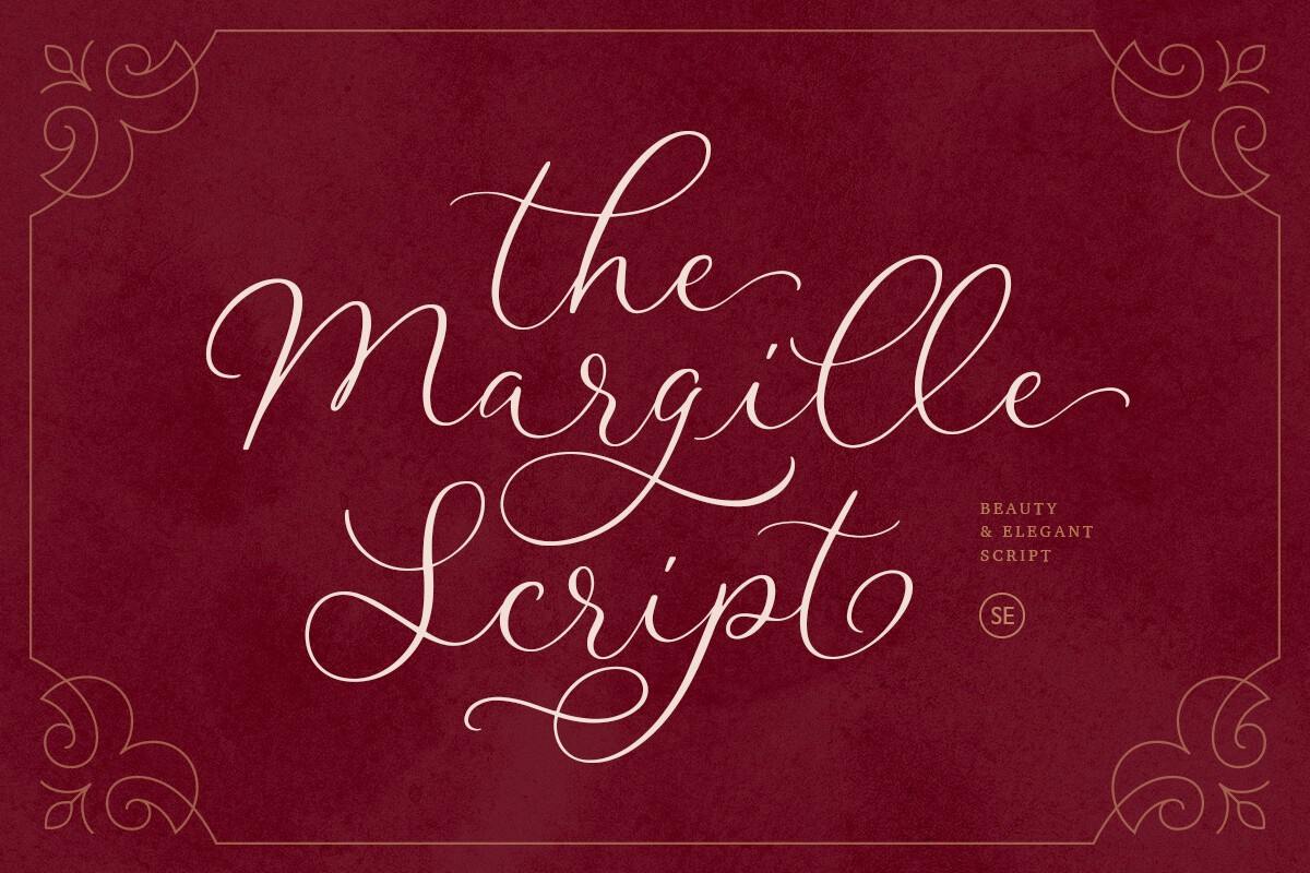 Beispiel einer Margille Regular-Schriftart