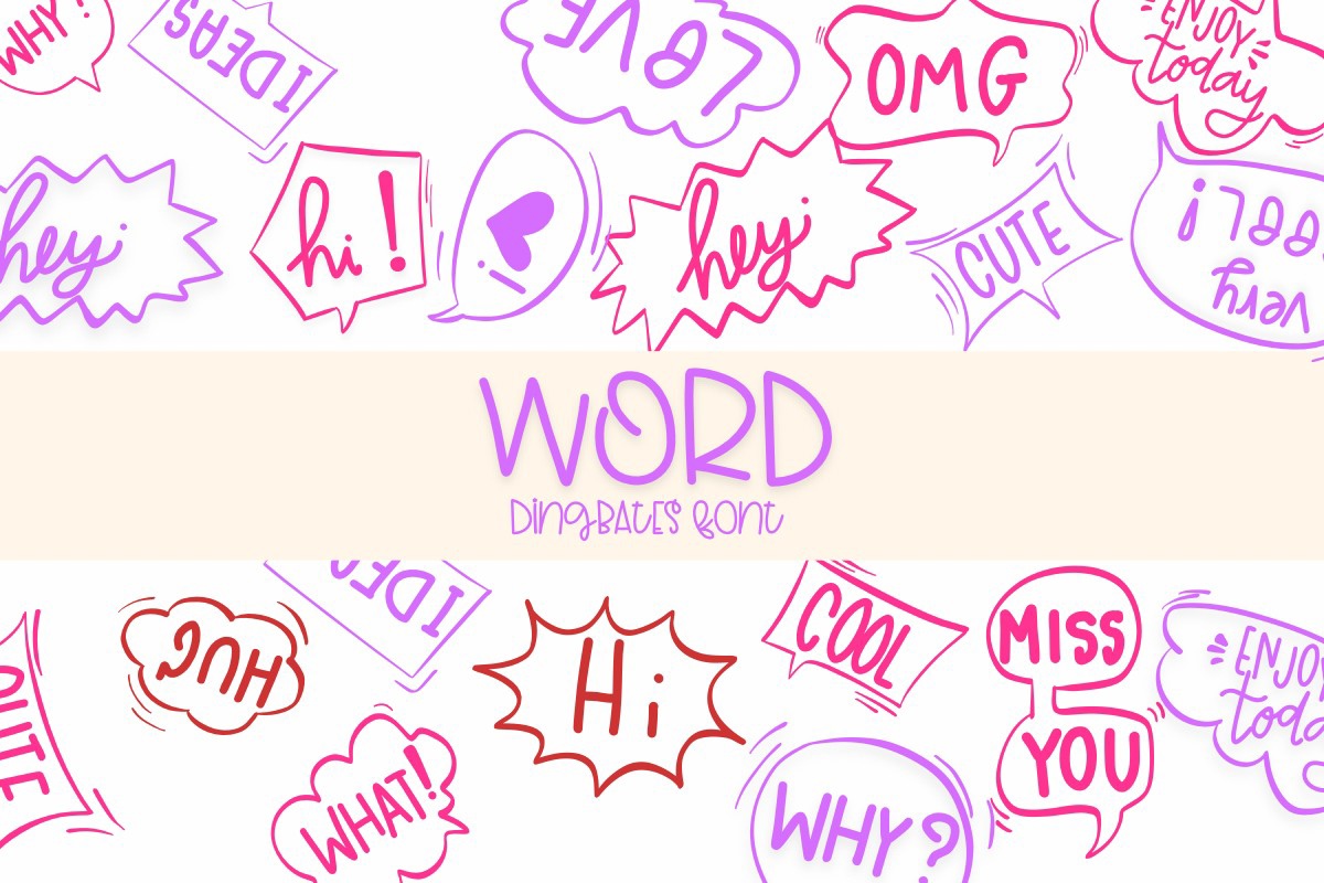 Beispiel einer Word-Schriftart