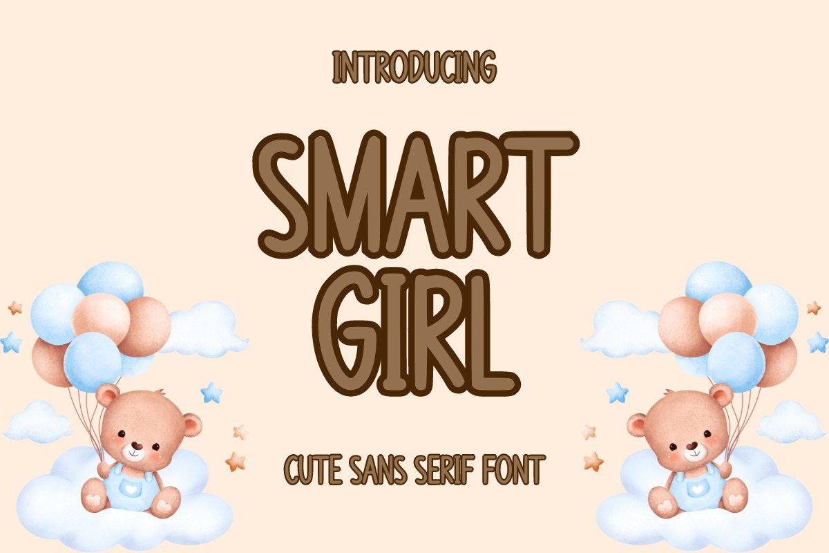 Beispiel einer SmartGirl-Schriftart