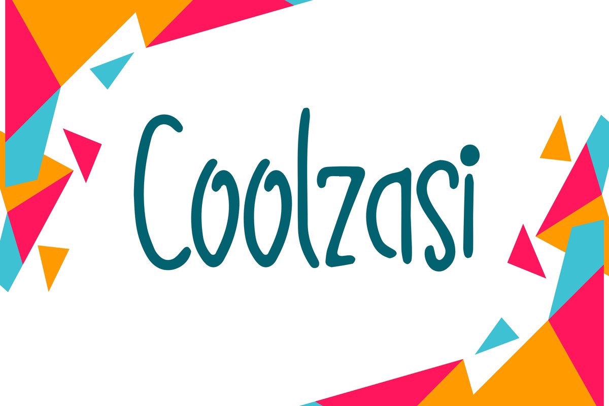 Beispiel einer Coolzasi-Schriftart