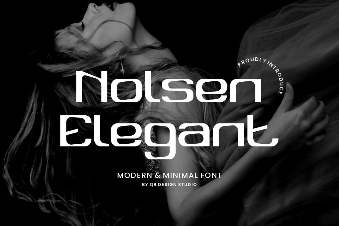 Beispiel einer Nolsen Elegant Regular-Schriftart