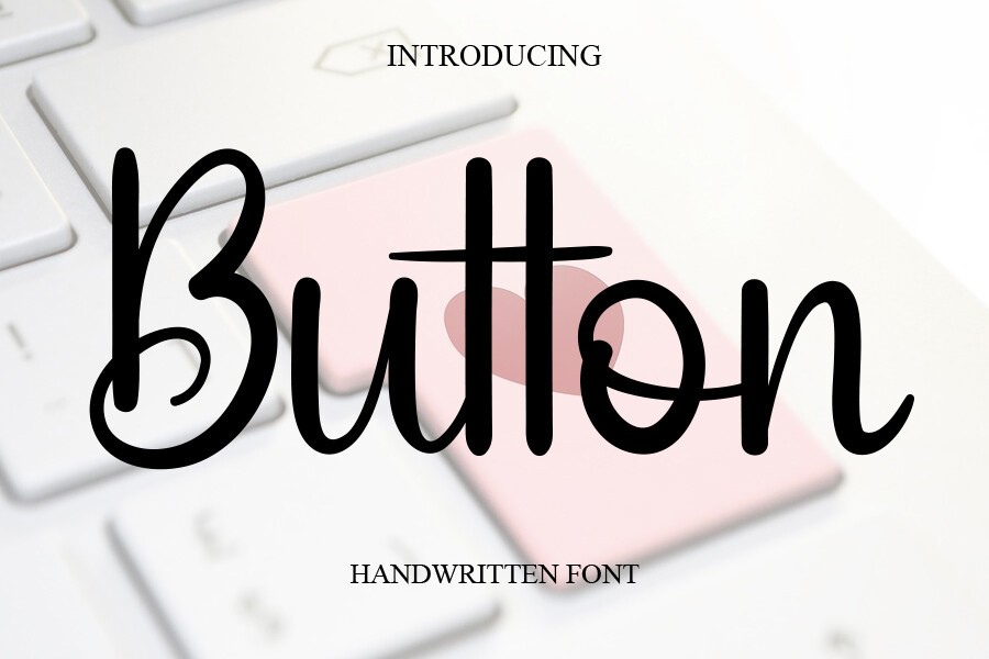 Beispiel einer Button-Schriftart